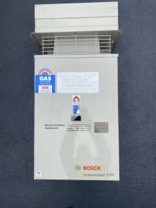 Bosch hydropower 10H LPG hot water system LPG