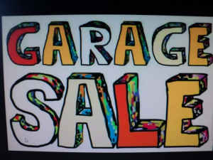 garage sale