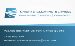 Knights cleaning services