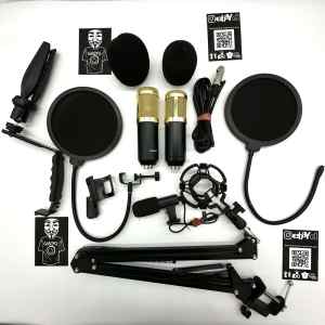 BM800 Condenser Microphone Kit Studio Suspension Boom Scissor Arm