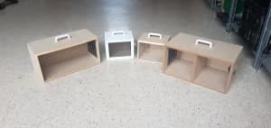 Bird Carry Boxes (All Handmade)