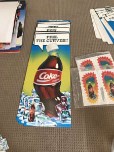 Coke Feel the Curves Poster (5 sets)