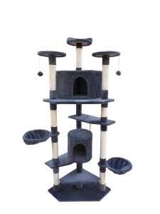 YES4PETS 200 cm Cat Scratching Post Tree Scratcher Corner Tower