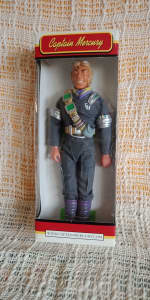 Captain Mercury Rare Action Figure Doll Collectable New and Boxed