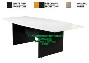 Boardroom Desk 2400 x 1200 NEW