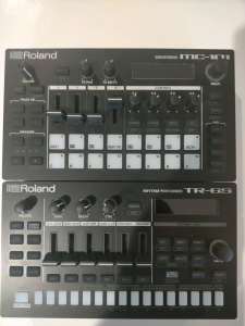 Roland mc-101 and tr-6s sold