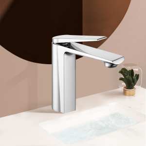 Chrome Basin Mixer Tap Brass hot cold tap Bathroom Sink Faucet