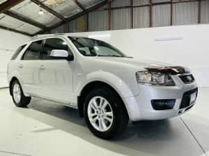2010 Ford Territory SY MkII TS RWD Silver 4 Speed Sports Automatic Wagon