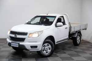 2013 Holden Colorado RG MY14 LX 4x2 White 6 Speed Sports Automatic Cab Chassis