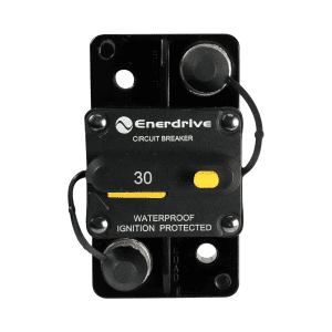 💥 Enerdrive 30A Surface Mount Circuit Breaker with 5/16 Stud