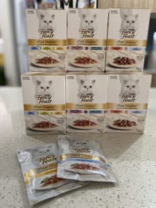 PURINA FANCY FEAST BULK BUY 10 BOXES WET CAT FOOD