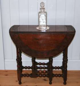 Oak Gateleg Occasional Table - George I Circa 1720