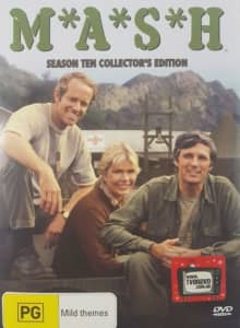 * RRP $90 * 1981 DVD MASH Box Set Season 10 with 3 Volumes TV Series St Kilda East Glen Eira Area Preview