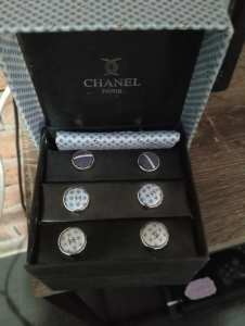 Chanel cufflinks Box set 