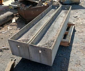 Second-Hand Concrete Planter Boxes