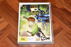 BEN 10 DVD - Alien Force Volume 4 - EUC