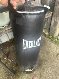 Everlast boxing bag- New condition just needs a clean
