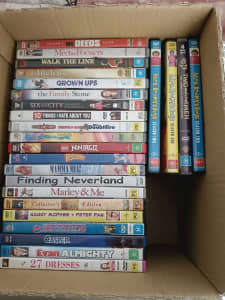 DVDs in good condition not watched anymore 