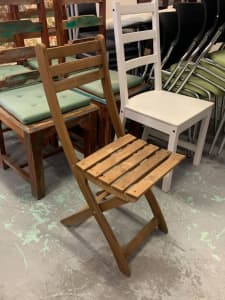 Outdoor wooden garden chair- Deliver or Pick up