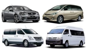 7 Seat, 8 Seat , 12 Seat Van hire. People Mover hire. Car Hire.