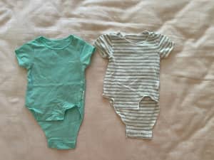 Bonds Baby Wonderbodies Short Sleeve Bodysuit for Premature 