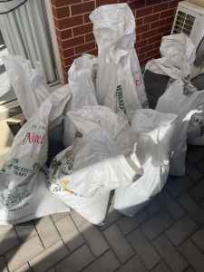 FREE 17x Bags of Assorted Soil/Dirt/River Rocks