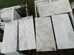 Marble tiles 600mm x 300mm