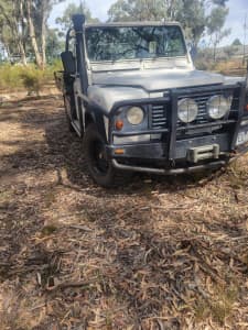 1995 LAND ROVER DEFENDER 130 (4x4) 5 SP MANUAL 4x4 C/CHAS, 3 seats All