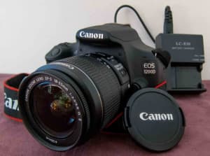 Canon 1200D DSLR with Charger, Battery and Lens (Pending)