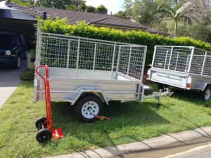 $30 trailer hire caged high sides
