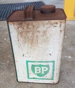 Vintage BP oil tin One gallon