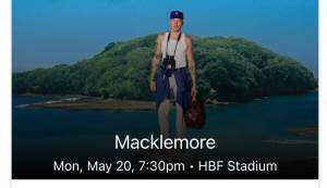 Macklemore Tickets x2