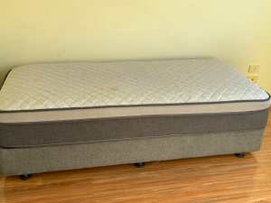 Single bed New and hardly used.