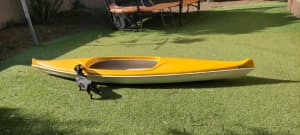 Recreational plastic kayak 
