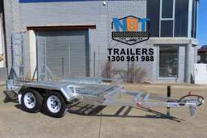10x5 Hot Dipped Gal Fully Welded Tandem Plant Trailer ATM 3500kg