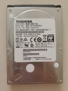 Toshiba 1TB 5400RPM 8MB Cache SATA 3.0Gb/s 2.5 inch PS3/PS4 Hard Drive