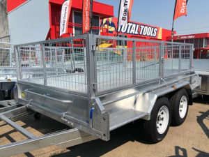 𝗦𝗔𝗟𝗘 New 10x6 10x5 8x5 Dual Axle Cage Box Trailers For Sale