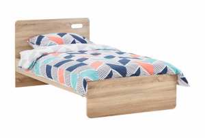 Single Bed Frame - oak colour