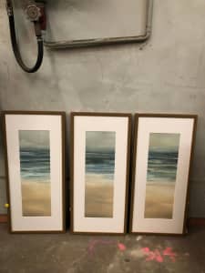 Framed Tranquil Sea Prints
