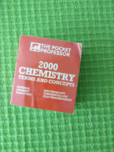 Pocket guide - 2000 Chemistry Terms & Concepts.