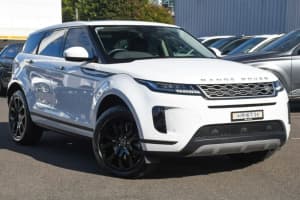 2019 Land Rover Range Rover Evoque L551 MY20 D150 S White 9 Speed Sports Automatic Wagon