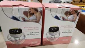 Packed rechargable breast pump