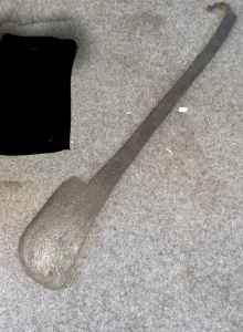 SOLD TO MARRY Antique whale axe or buthers cleaver as called 