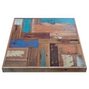 Recycled Hardwood Timber Cafe Table Tops 