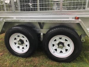 Up for sale this 8x6 heavy duty Box Trailer 3.5Ton (ATM) with Qld rego