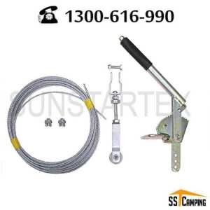 Trailer Hand Brake Cable kit Electric Brake Camper Brand New Available
