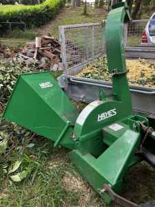 Hayes 4 inch wood chipper - pto - limited use