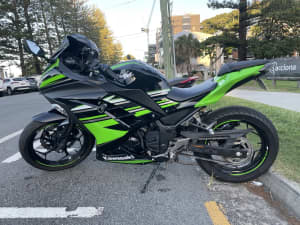 Kawasaki Ninja ABS 2017 300cc RWC 6 months REGO