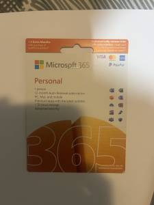 Microsoft 365 personal 1year 3 months