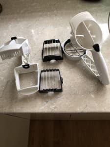 5-Piece Chopper and Slicer for fruits and vegetables set